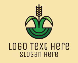 Organic Rice Field  logo