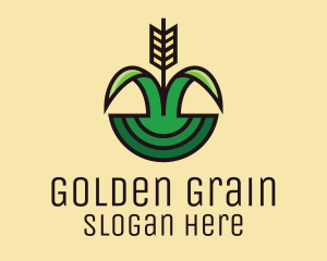 Organic Rice Field  logo