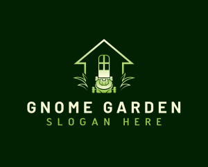 Garden Lawn Mower logo design