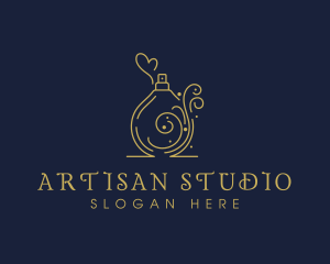 Elegant Perfume Boutique logo design