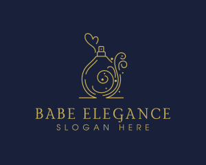 Elegant Perfume Boutique logo design