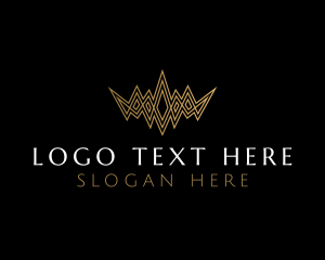 Luxury Crown Tiara Logo