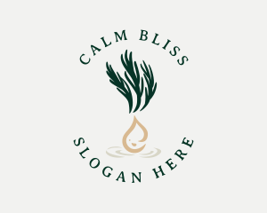 Organic Herbal Oil logo design