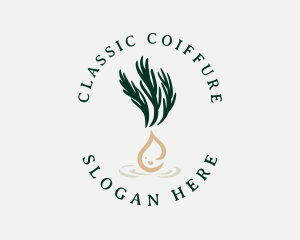 Organic Herbal Oil logo design