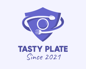 Culinary Cutlery Shield  logo design