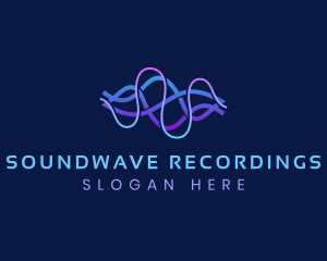 Audio Soundwave Technology logo design