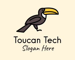 Toucan Wild Bird logo design