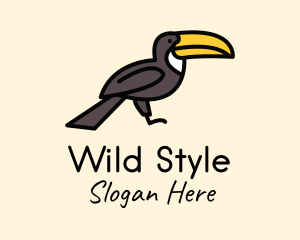 Toucan Wild Bird logo design