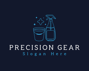 Spray Bucket Cleaning Equipment logo