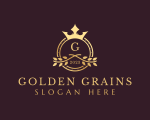 Royal Crest Grain logo design