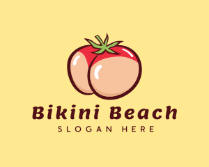 Sexy Tomato Bikini logo design