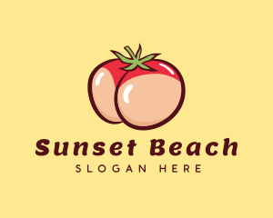 Sexy Tomato Bikini logo design