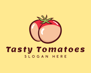 Sexy Tomato Bikini logo design