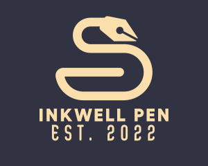 Fountain Pen Swan logo design