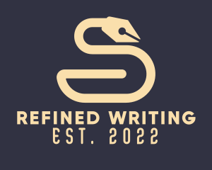 Fountain Pen Swan logo design