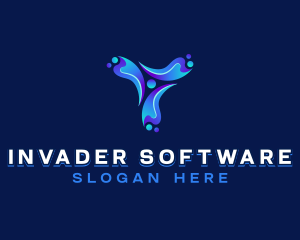 Technology Vortex Software logo design