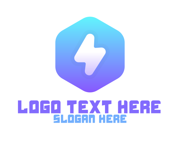 Hexagon logo example 1