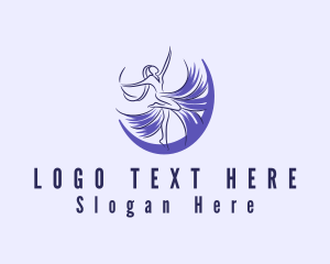 Violet Fashion Dancer logo