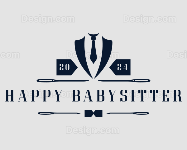 Suit Tie Tailoring Logo