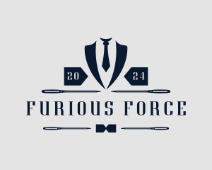 Suit Tie Tailoring Logo