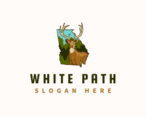 Georgia White Tailed Deer logo