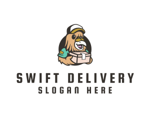 Pigeon Package Delivery logo design