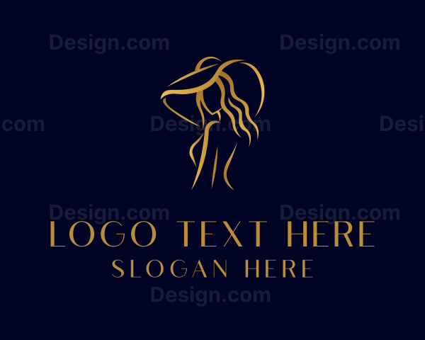 Fashion Elegant Woman Logo