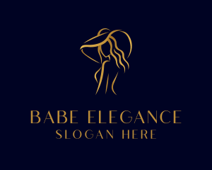 Fashion Elegant Woman logo design