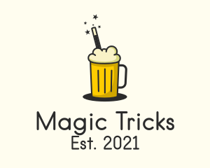 Magic Beer Drink  logo design