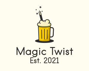 Magic Beer Drink  logo design