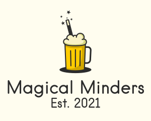 Magic Beer Drink  logo design