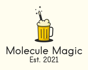 Magic Beer Drink  logo design