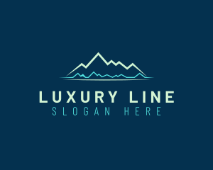 Mountain Line Travel  logo design