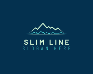 Mountain Line Travel  logo design