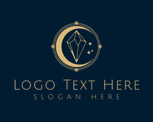 Cosmic Crystal Emblem logo