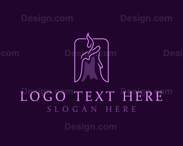 Lenten Candle Light Logo