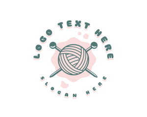 Cute Knitting Yarn logo