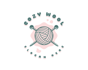Cute Knitting Yarn logo