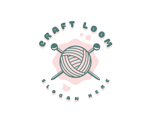 Cute Knitting Yarn logo