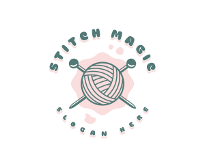 Cute Knitting Yarn logo