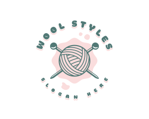 Cute Knitting Yarn logo