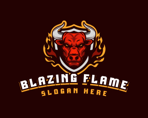 Flame Bull Shield Gaming logo