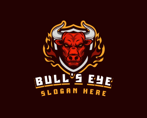 Flame Bull Shield Gaming logo