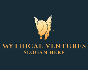 Mythical Griffin Creature  logo design