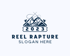 Trout Fish Fishing logo