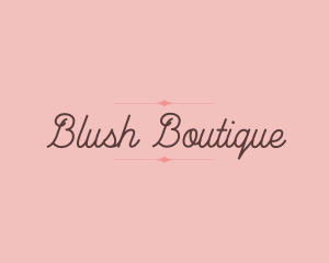 Cursive Beauty Wordmark logo