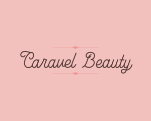 Cursive Beauty Wordmark logo design