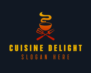 Hot Spicy Food logo design