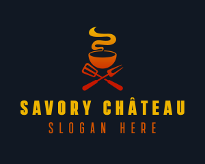 Hot Spicy Food logo design