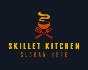 Hot Spicy Food logo design